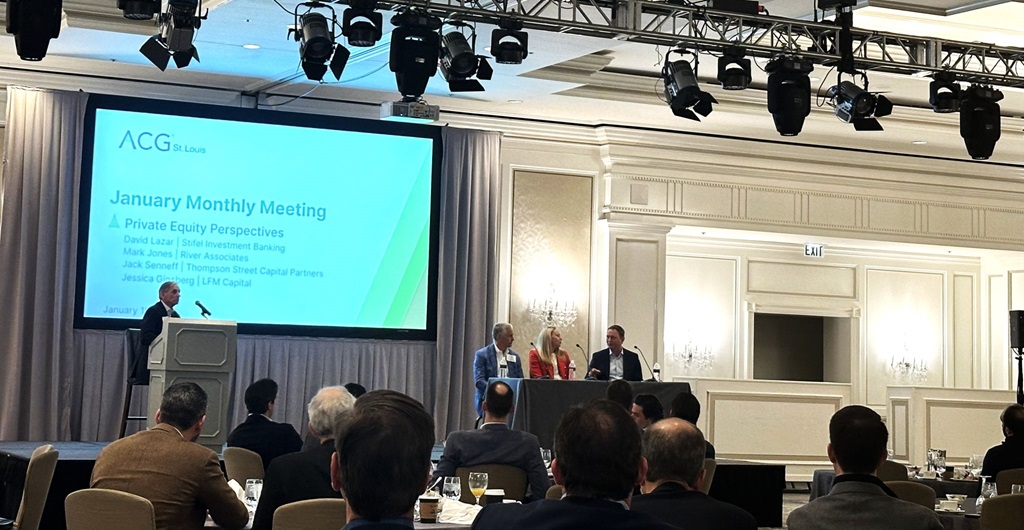 Steve Attended the 2024 ACG DealSource Event at St. Louis, Missouri, on Jan 19th, 2024