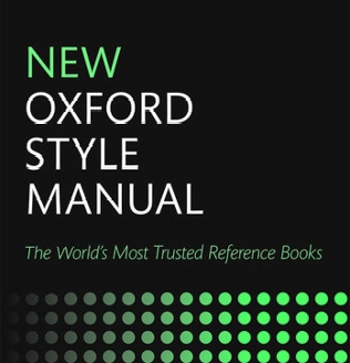 New Oxford Style Manual