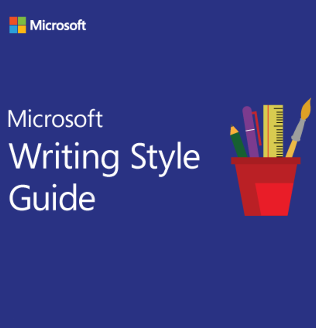 Microsoft Writing Style Guide