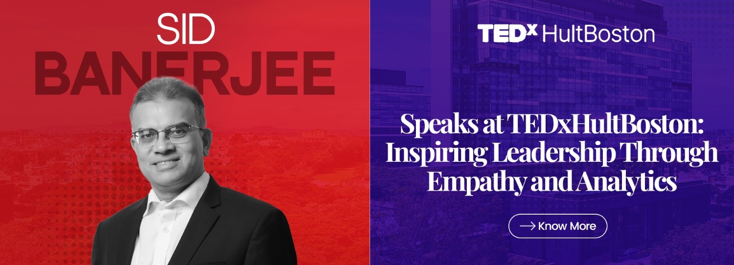 Sid Banerjee Speaks at TEDxHultBoston: Inspiring Leadership Through Empathy and Analytics